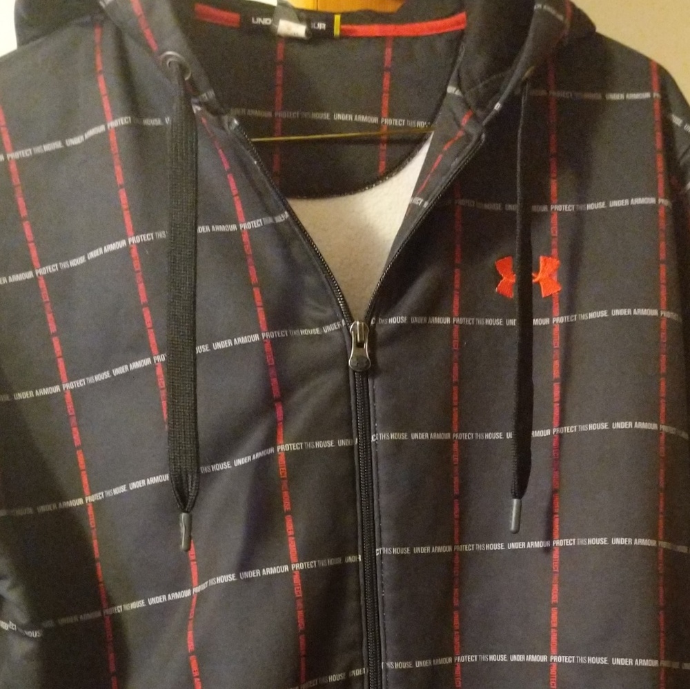 Under armour zip hoodie